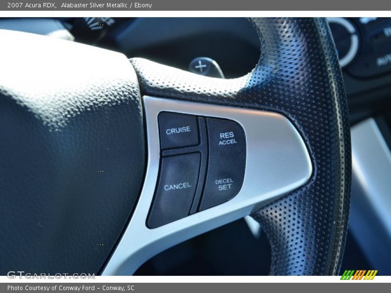 Alabaster Silver Metallic / Ebony 2007 Acura RDX