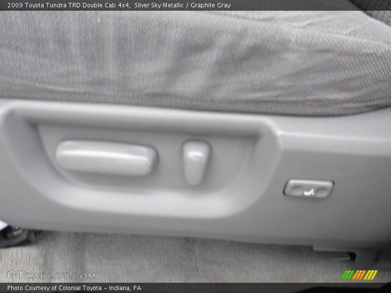 Silver Sky Metallic / Graphite Gray 2009 Toyota Tundra TRD Double Cab 4x4