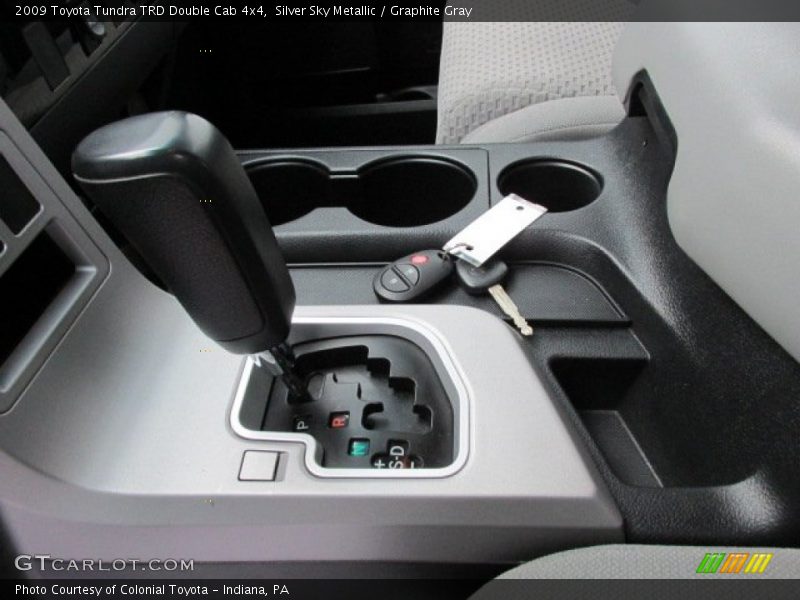 Silver Sky Metallic / Graphite Gray 2009 Toyota Tundra TRD Double Cab 4x4