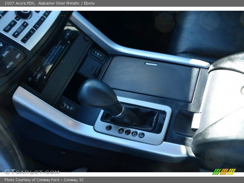 Alabaster Silver Metallic / Ebony 2007 Acura RDX