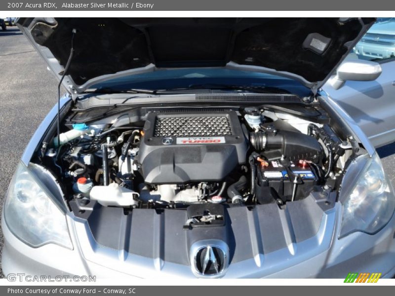 Alabaster Silver Metallic / Ebony 2007 Acura RDX