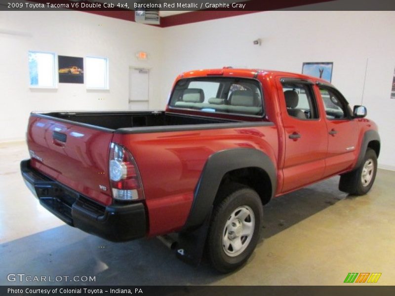 Barcelona Red Metallic / Graphite Gray 2009 Toyota Tacoma V6 Double Cab 4x4