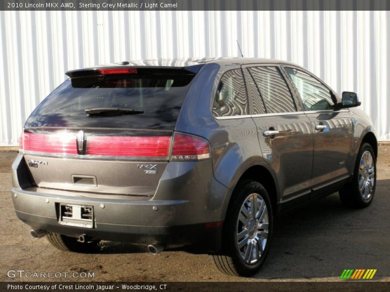 Sterling Grey Metallic / Light Camel 2010 Lincoln MKX AWD