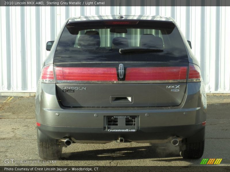 Sterling Grey Metallic / Light Camel 2010 Lincoln MKX AWD