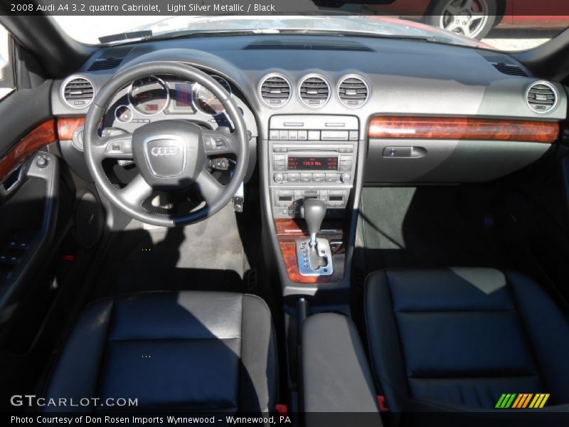 Dashboard of 2008 A4 3.2 quattro Cabriolet