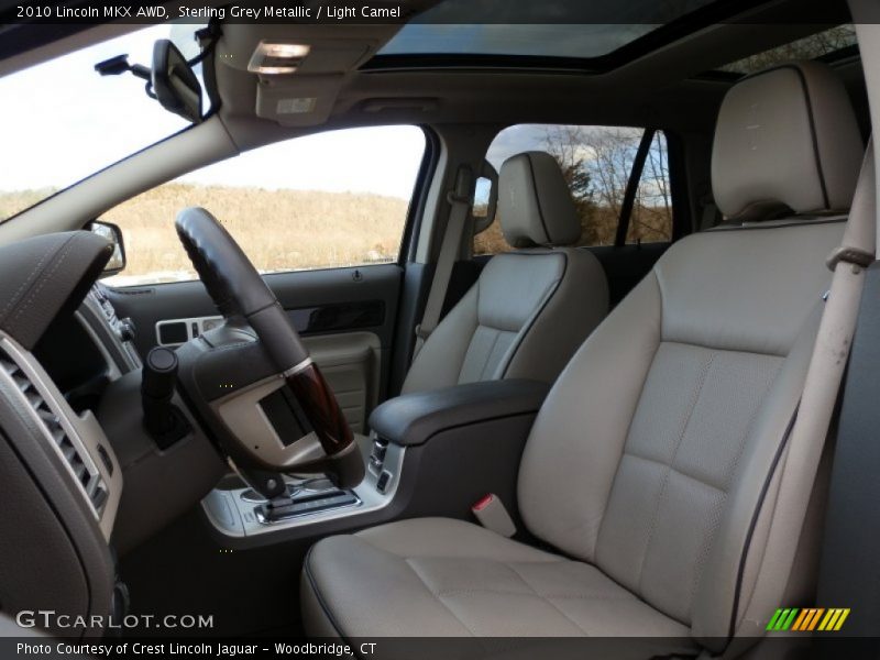 Sterling Grey Metallic / Light Camel 2010 Lincoln MKX AWD