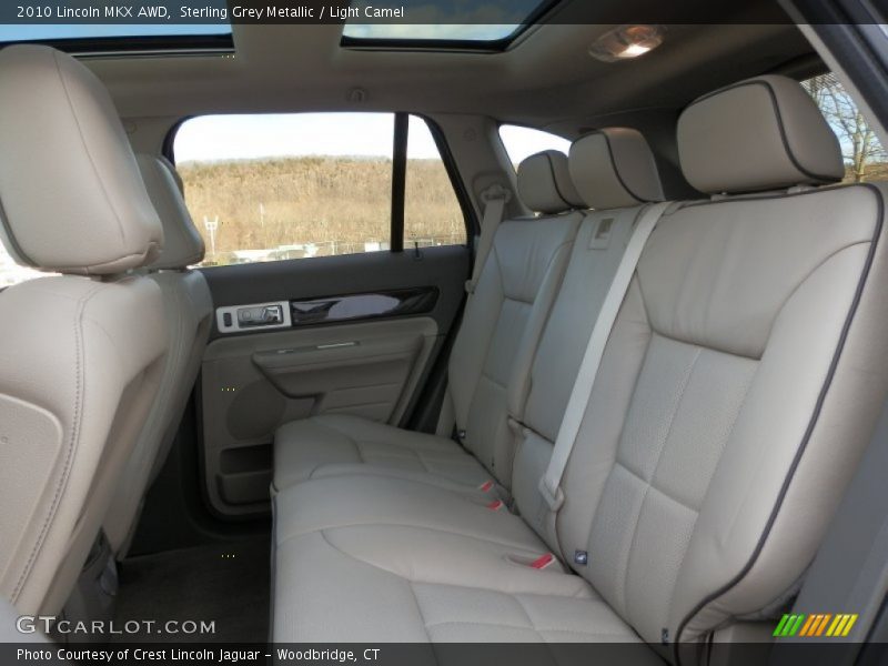 Sterling Grey Metallic / Light Camel 2010 Lincoln MKX AWD