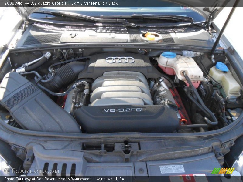  2008 A4 3.2 quattro Cabriolet Engine - 3.2 Liter FSI DOHC 24-Valve VVT V6