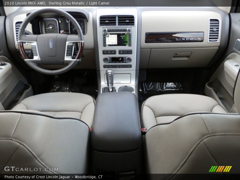 Sterling Grey Metallic / Light Camel 2010 Lincoln MKX AWD
