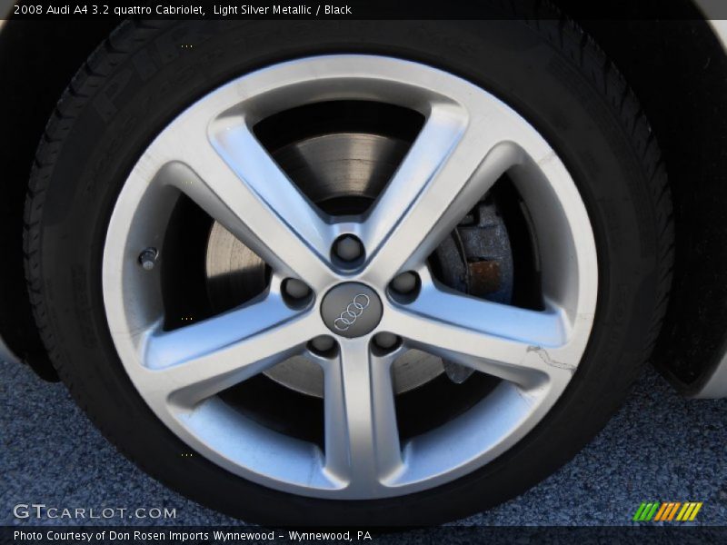  2008 A4 3.2 quattro Cabriolet Wheel