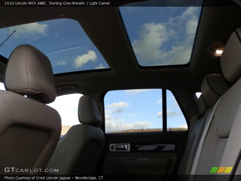 Sterling Grey Metallic / Light Camel 2010 Lincoln MKX AWD