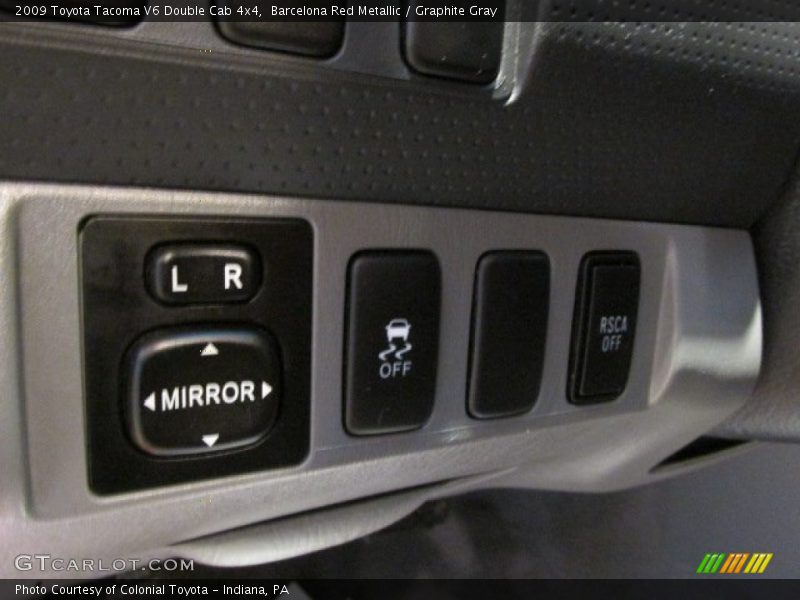Barcelona Red Metallic / Graphite Gray 2009 Toyota Tacoma V6 Double Cab 4x4