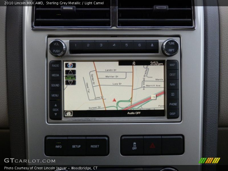 Sterling Grey Metallic / Light Camel 2010 Lincoln MKX AWD