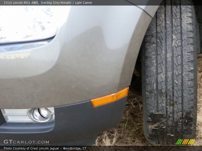 Sterling Grey Metallic / Light Camel 2010 Lincoln MKX AWD