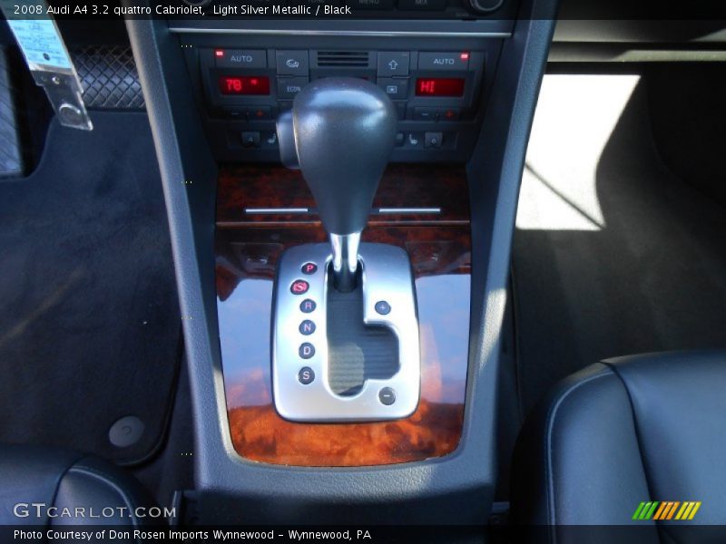  2008 A4 3.2 quattro Cabriolet 6 Speed Tiptronic Automatic Shifter