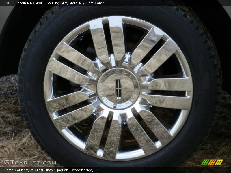 Sterling Grey Metallic / Light Camel 2010 Lincoln MKX AWD