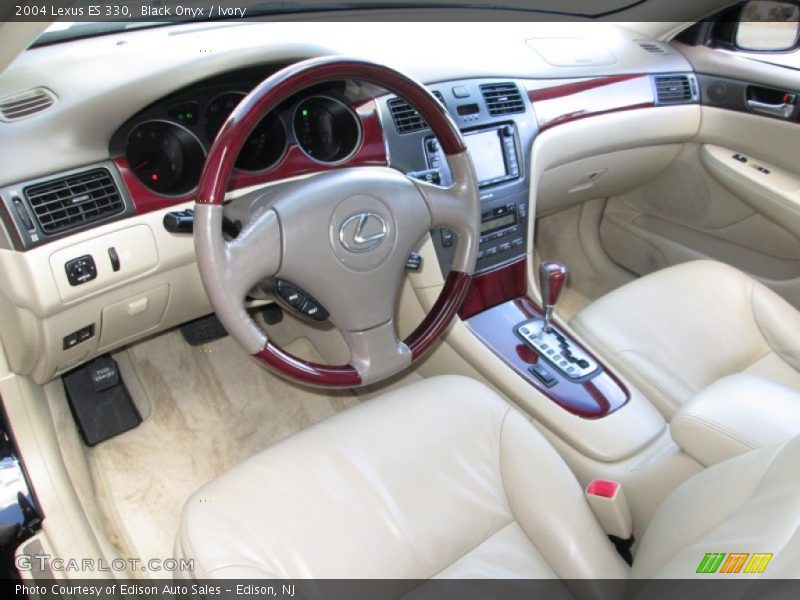 Black Onyx / Ivory 2004 Lexus ES 330