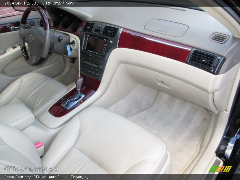 Black Onyx / Ivory 2004 Lexus ES 330
