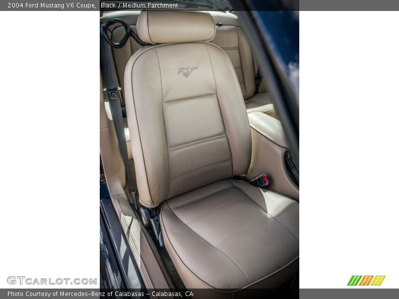 Front Seat of 2004 Mustang V6 Coupe