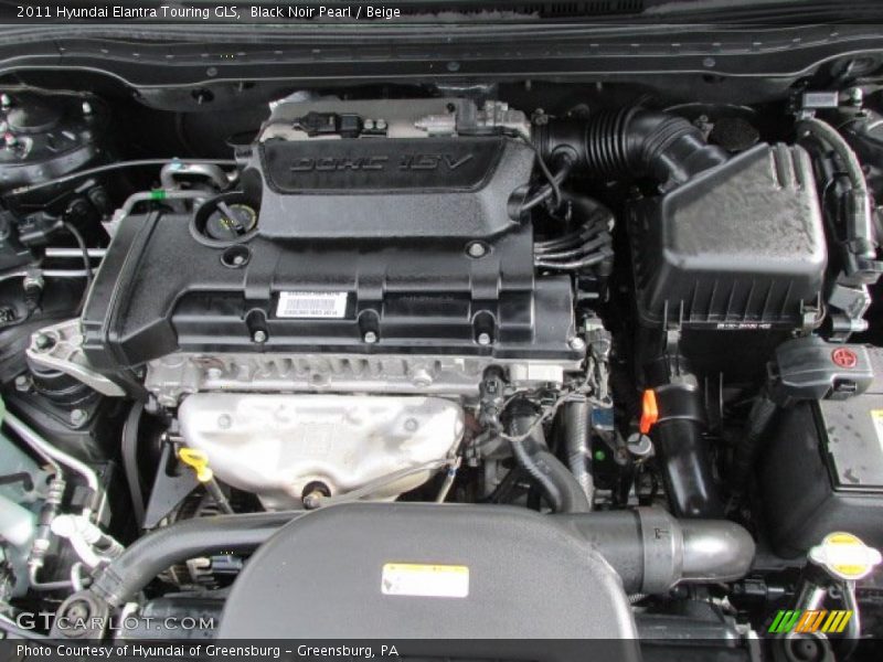 Black Noir Pearl / Beige 2011 Hyundai Elantra Touring GLS