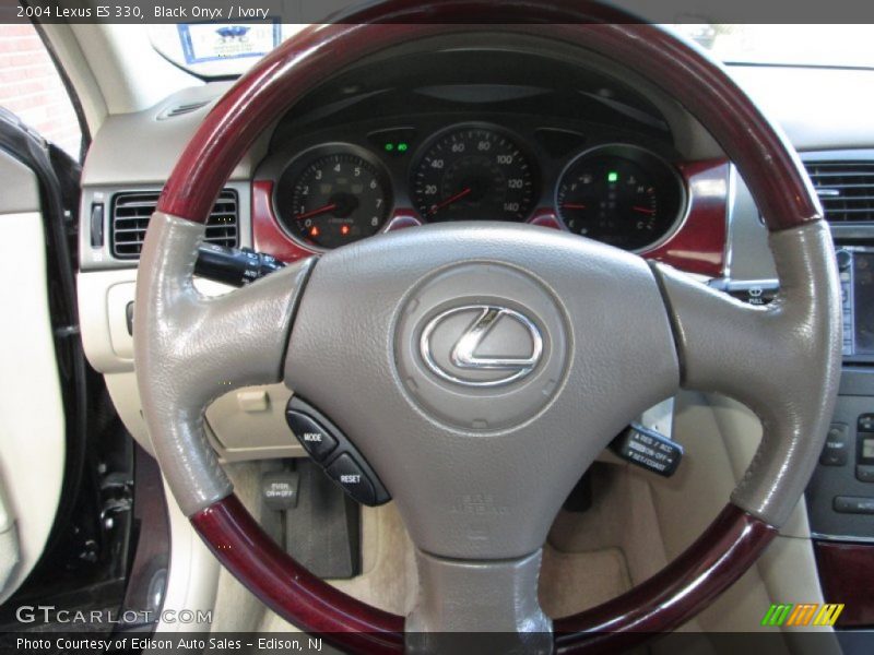 Black Onyx / Ivory 2004 Lexus ES 330