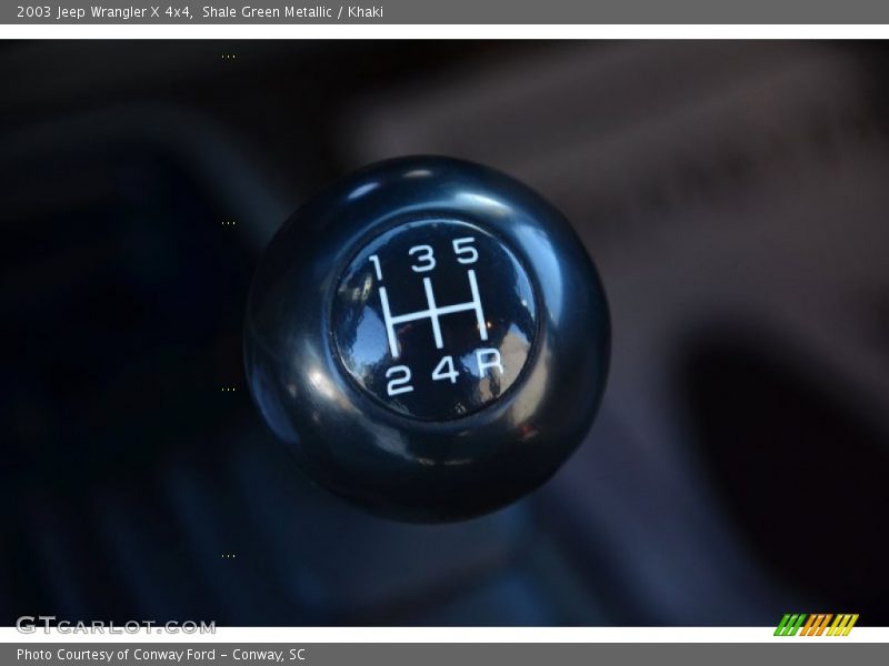  2003 Wrangler X 4x4 5 Speed Manual Shifter