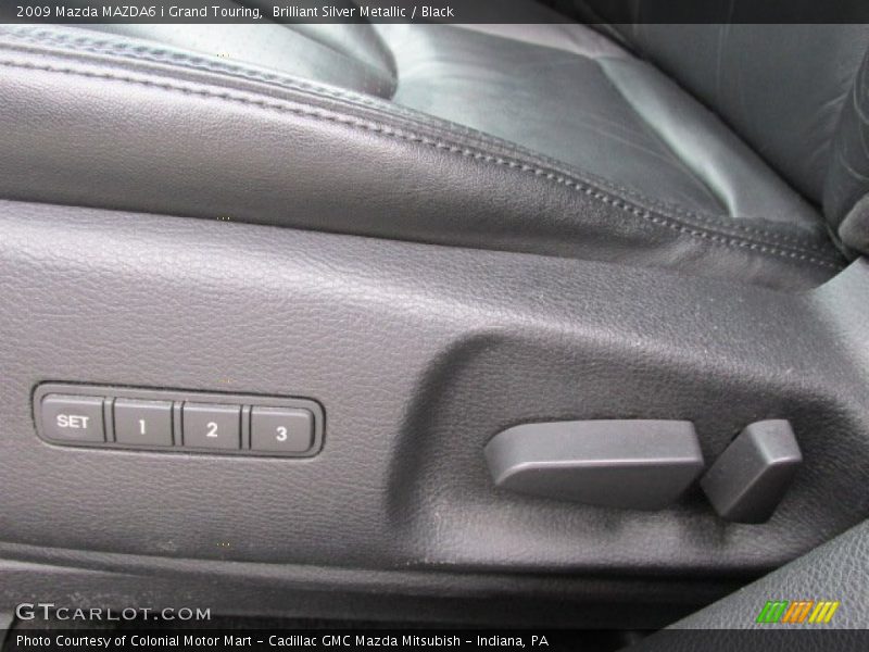 Brilliant Silver Metallic / Black 2009 Mazda MAZDA6 i Grand Touring