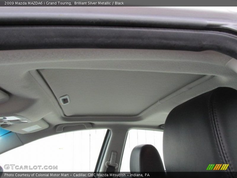Brilliant Silver Metallic / Black 2009 Mazda MAZDA6 i Grand Touring