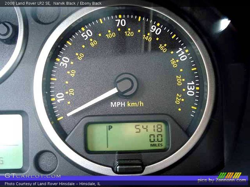 Narvik Black / Ebony Black 2008 Land Rover LR2 SE