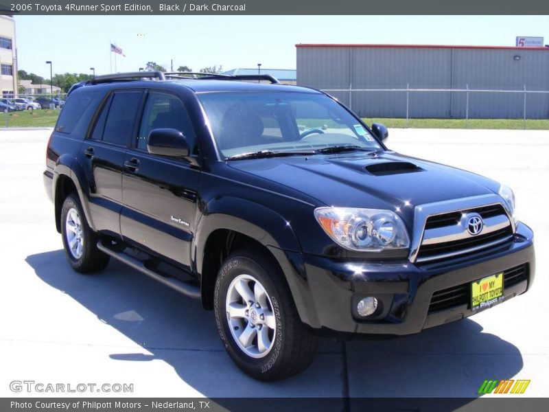 Black / Dark Charcoal 2006 Toyota 4Runner Sport Edition