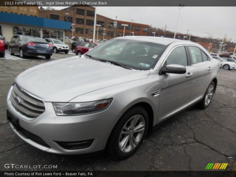 Ingot Silver Metallic / Charcoal Black 2013 Ford Taurus SEL