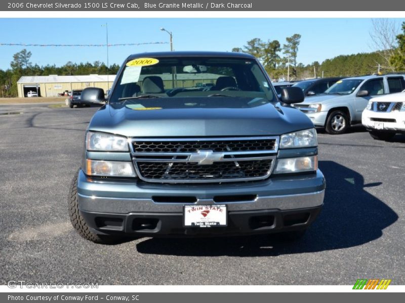 Blue Granite Metallic / Dark Charcoal 2006 Chevrolet Silverado 1500 LS Crew Cab