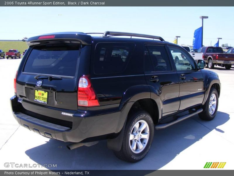 Black / Dark Charcoal 2006 Toyota 4Runner Sport Edition
