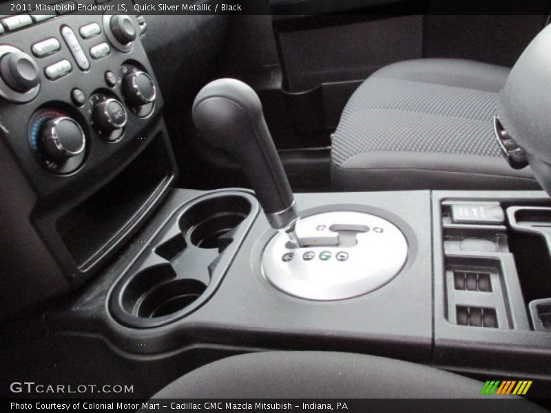 Quick Silver Metallic / Black 2011 Mitsubishi Endeavor LS