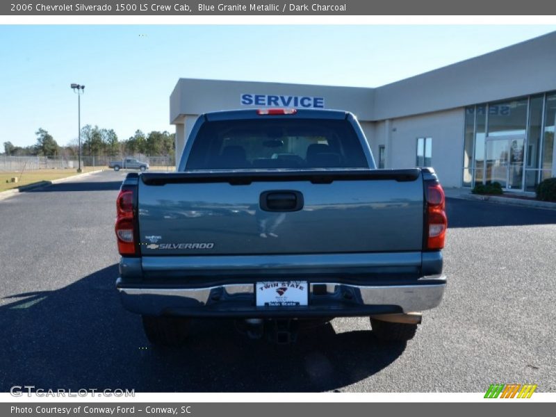 Blue Granite Metallic / Dark Charcoal 2006 Chevrolet Silverado 1500 LS Crew Cab