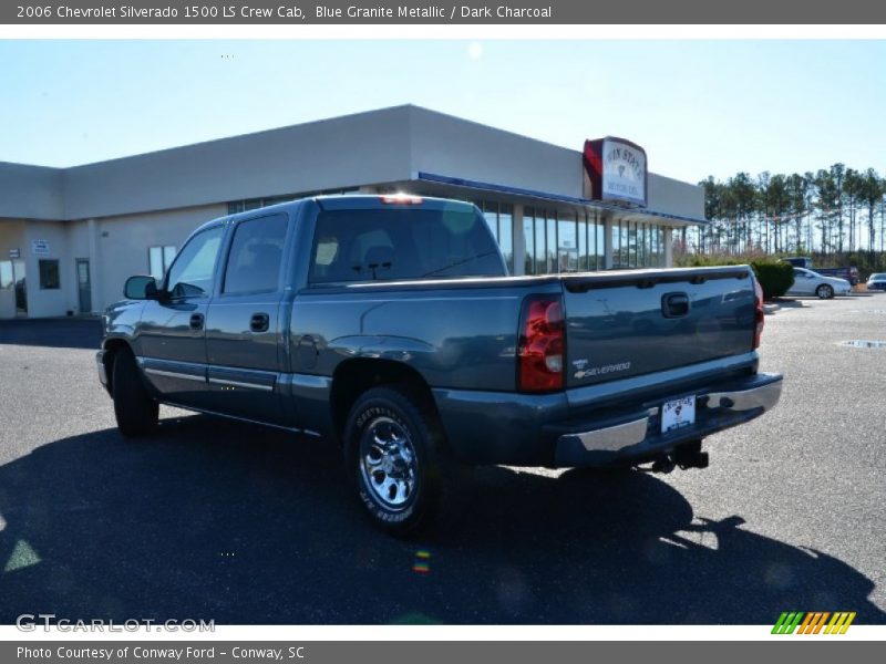 Blue Granite Metallic / Dark Charcoal 2006 Chevrolet Silverado 1500 LS Crew Cab