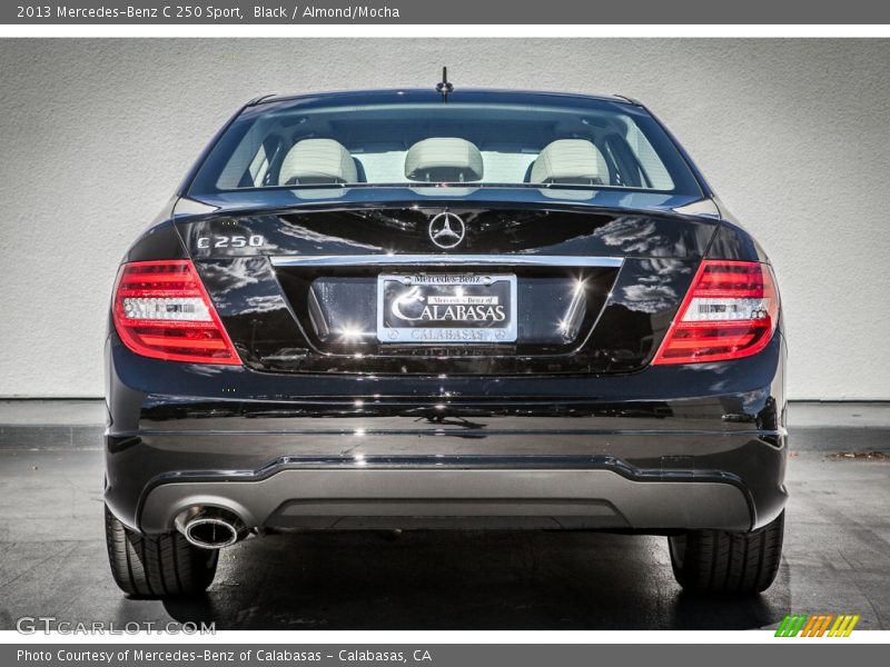 Black / Almond/Mocha 2013 Mercedes-Benz C 250 Sport