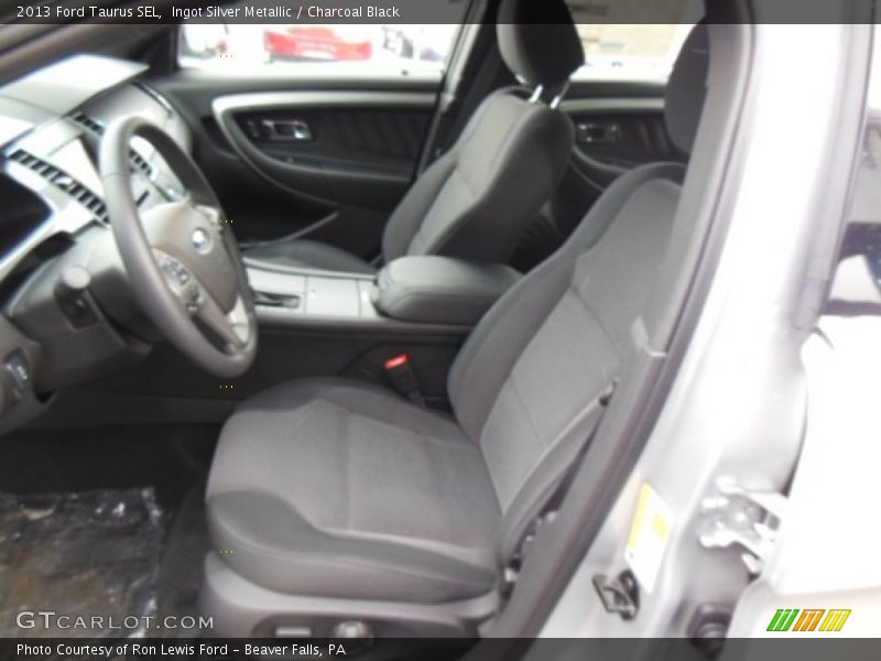 Ingot Silver Metallic / Charcoal Black 2013 Ford Taurus SEL