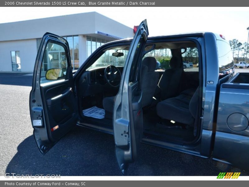 Blue Granite Metallic / Dark Charcoal 2006 Chevrolet Silverado 1500 LS Crew Cab