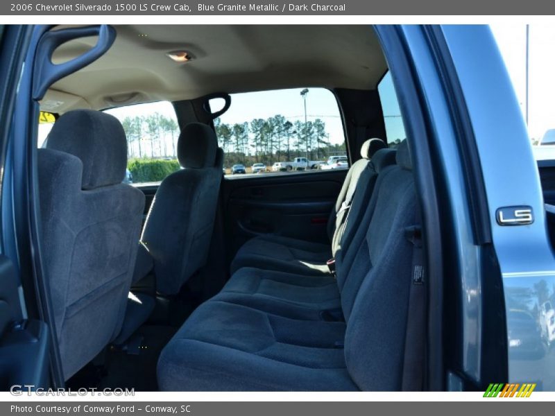 Blue Granite Metallic / Dark Charcoal 2006 Chevrolet Silverado 1500 LS Crew Cab