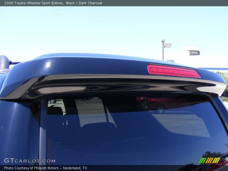 Black / Dark Charcoal 2006 Toyota 4Runner Sport Edition