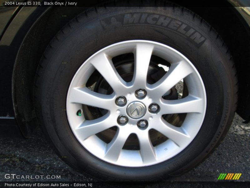 Black Onyx / Ivory 2004 Lexus ES 330