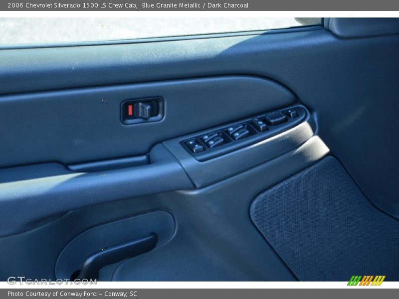 Blue Granite Metallic / Dark Charcoal 2006 Chevrolet Silverado 1500 LS Crew Cab