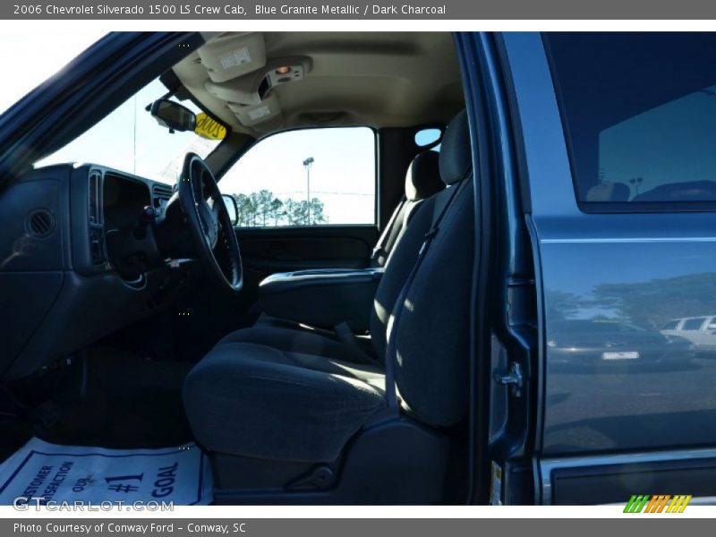 Blue Granite Metallic / Dark Charcoal 2006 Chevrolet Silverado 1500 LS Crew Cab