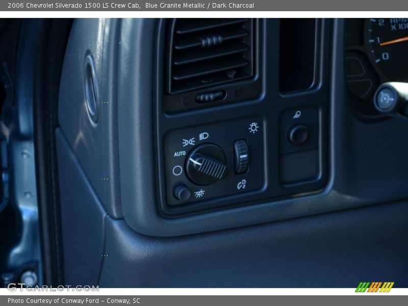 Blue Granite Metallic / Dark Charcoal 2006 Chevrolet Silverado 1500 LS Crew Cab
