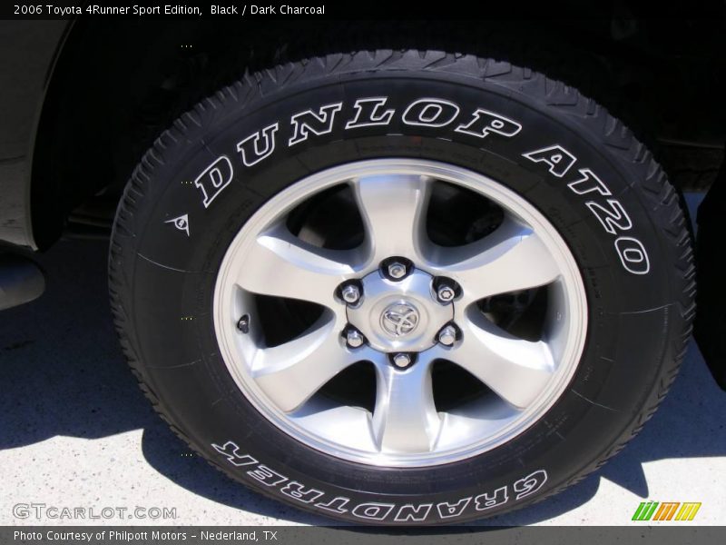 Black / Dark Charcoal 2006 Toyota 4Runner Sport Edition