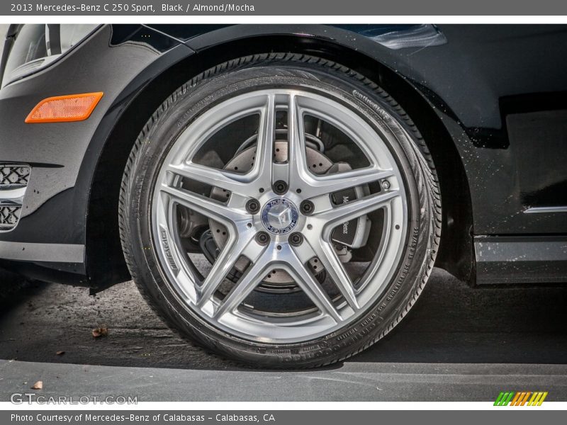 Black / Almond/Mocha 2013 Mercedes-Benz C 250 Sport