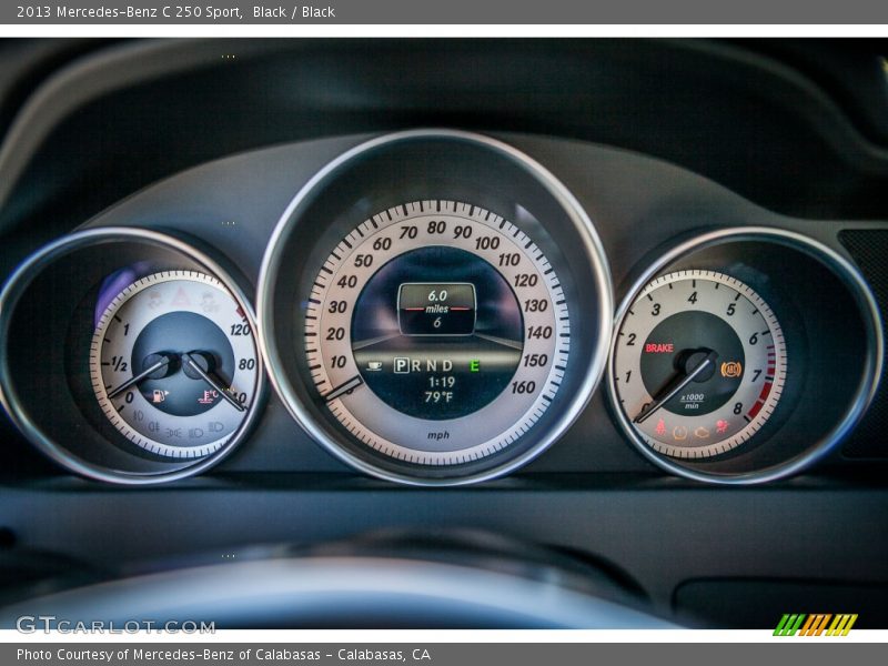 Black / Black 2013 Mercedes-Benz C 250 Sport