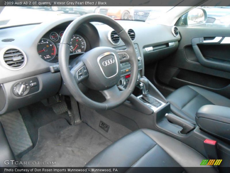 Black Interior - 2009 A3 2.0T quattro 