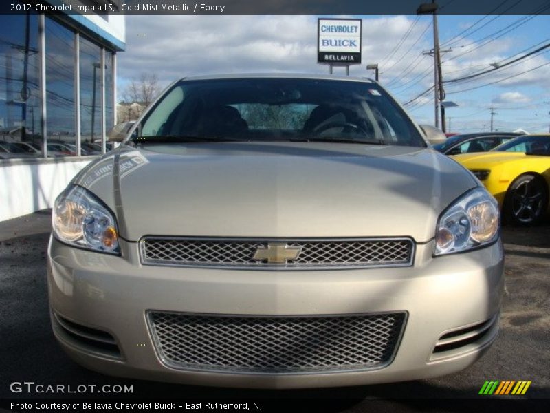 Gold Mist Metallic / Ebony 2012 Chevrolet Impala LS